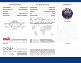 Ethical Jewellery & Engagement Rings Toronto - 3.71 ct Midnight Violet Oval Mixed Cut AKARA Sri Lanka Spinel - FTJCo Fine Jewellery & Goldsmiths