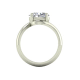 Horizontal Oval Oleander Ring