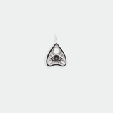 Ethical Jewellery & Engagement Rings Toronto - Ouija Planchette Necklace Charm in Silver - FTJCo Fine Jewellery & Goldsmiths