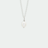 Ethical Jewellery & Engagement Rings Toronto - Pearl Charm in Silver - FTJCo Fine Jewellery & Goldsmiths