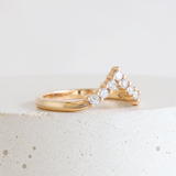Ethical Jewellery & Engagement Rings Toronto - Aurelie Diamond Band in Rose Gold - FTJCo Fine Jewellery & Goldsmiths