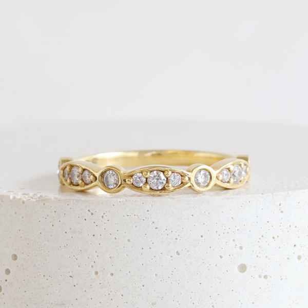 Ethical Jewellery & Engagement Rings Toronto - Clara Luxe In Yellow Gold - FTJCo Fine Jewellery & Goldsmiths