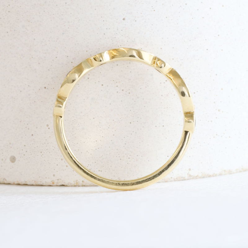 Ethical Jewellery & Engagement Rings Toronto - Clara Luxe In Yellow Gold - FTJCo Fine Jewellery & Goldsmiths