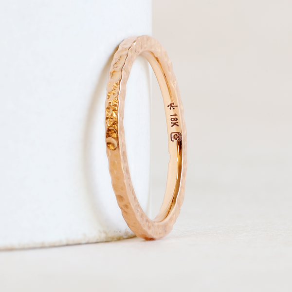 Pre-Loved 1.5 mm Rocheux Band in Rose Gold