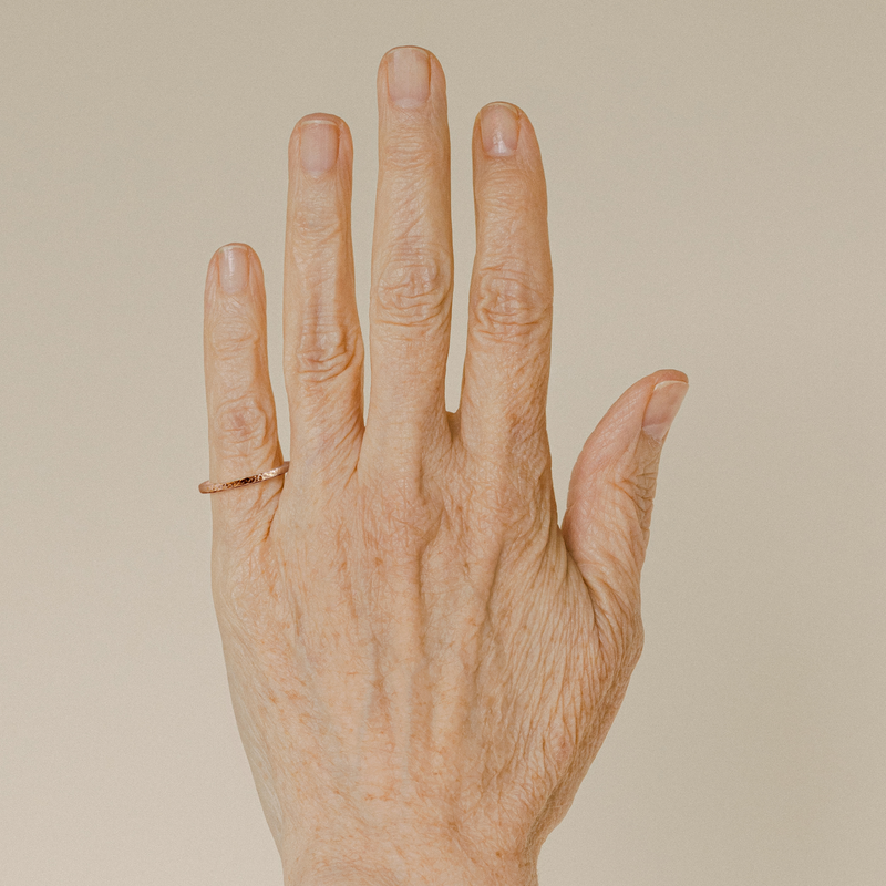 Ethical Jewellery & Engagement Rings Toronto - Pre-Loved 1.5 mm Rocheux Band in Rose Gold - FTJCo Fine Jewellery & Goldsmiths