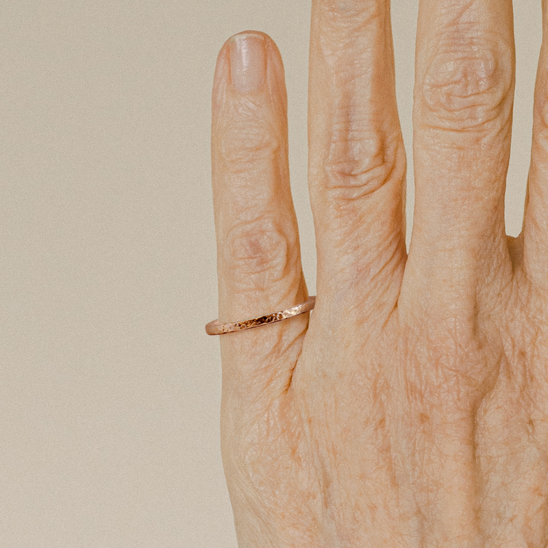 Ethical Jewellery & Engagement Rings Toronto - Pre-Loved 1.5 mm Rocheux Band in Rose Gold - FTJCo Fine Jewellery & Goldsmiths