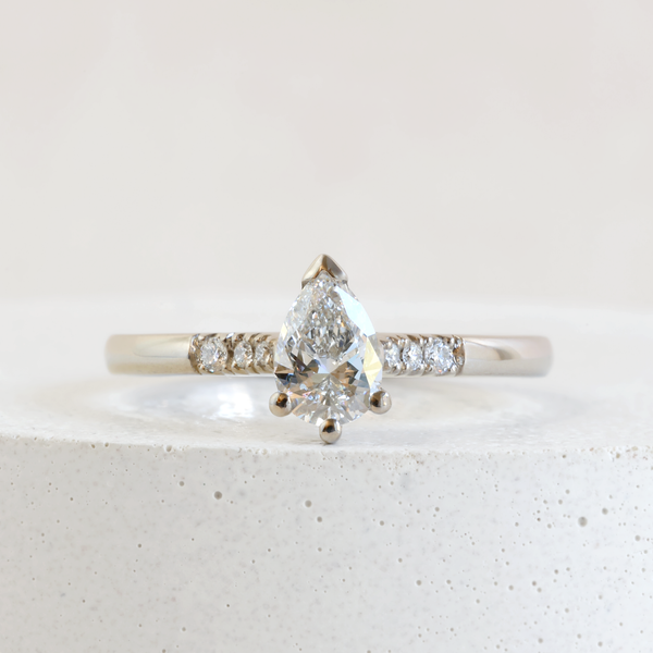 Pre-Loved Maude with Pavé in 18K Palladium White Gold