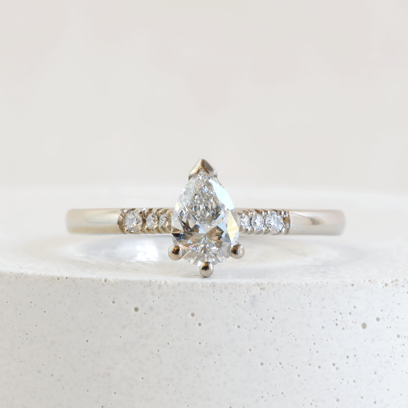 Pre-Loved Maude with Pavé in 18K Palladium White Gold