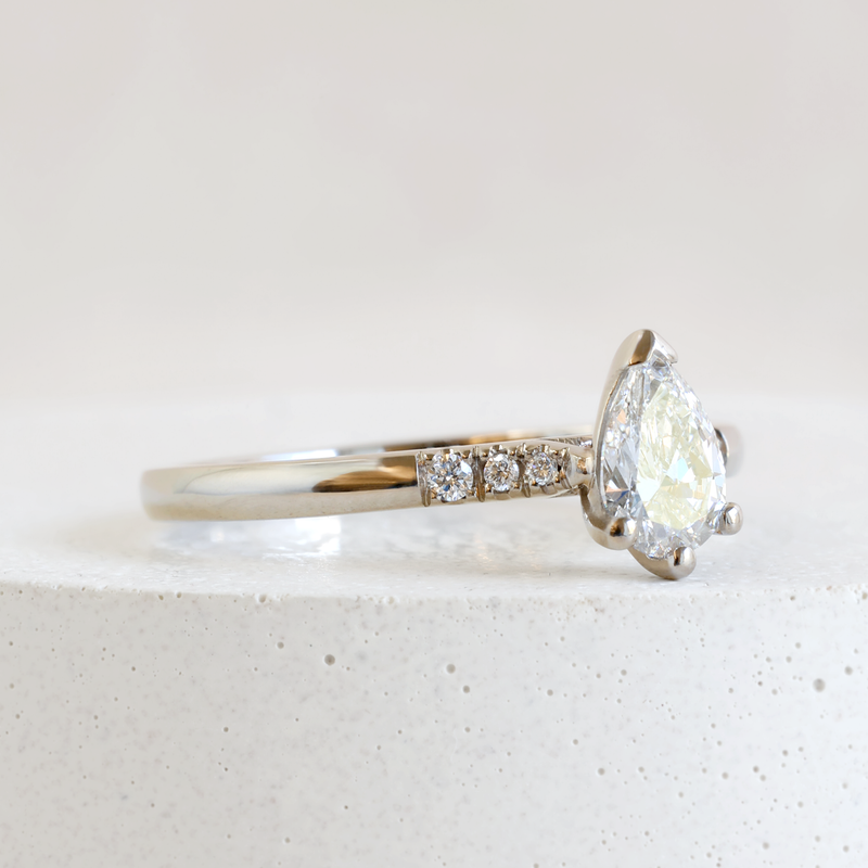 Pre-Loved Maude with Pavé in 18K Palladium White Gold