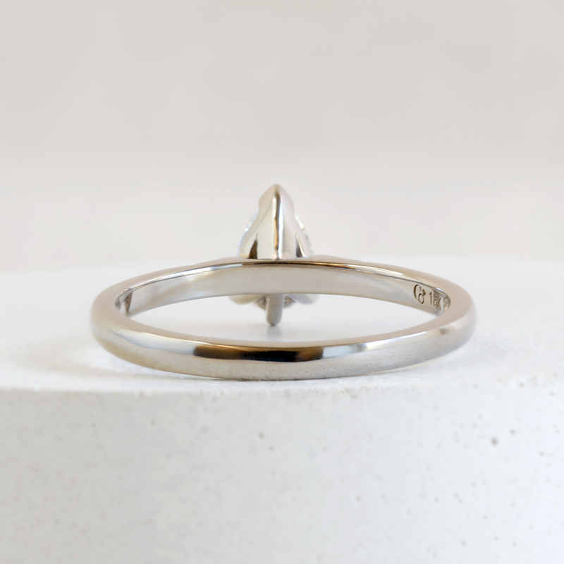 Pre-Loved Maude with Pavé in 18K Palladium White Gold