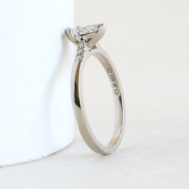 Pre-Loved Maude with Pavé in 18K Palladium White Gold