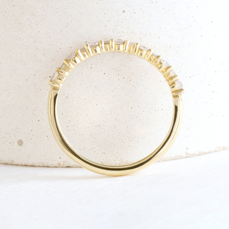 Petite Stella Ring in Yellow Gold