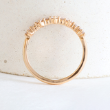 Ethical Jewellery & Engagement Rings Toronto - Stella 9 Ring in Rose Gold - FTJCo Fine Jewellery & Goldsmiths