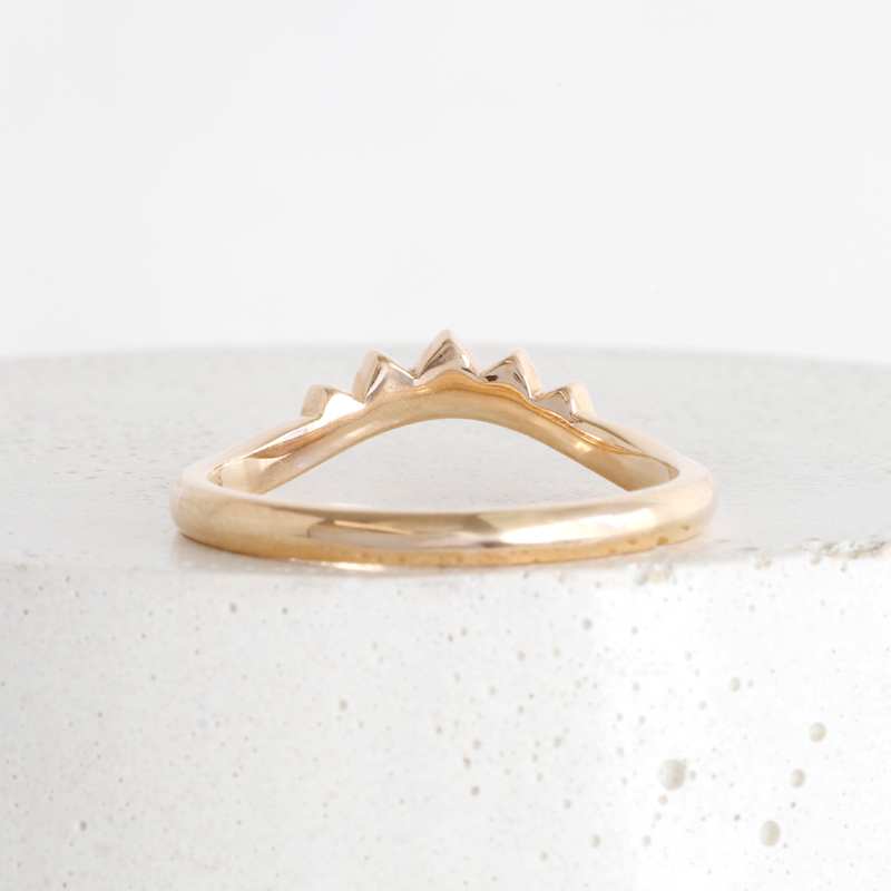 Ethical Jewellery & Engagement Rings Toronto - Helios Band in Rose Gold - FTJCo Fine Jewellery & Goldsmiths