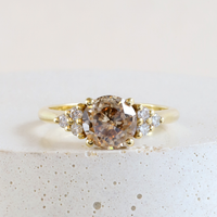 1.60 ct Crown Jubilee Round Emma Ring