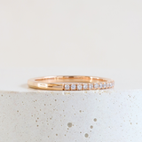 Ethical Jewellery & Engagement Rings Toronto - 1.5 mm Laboratory Grown Diamond Stacker in Rose - FTJCo Fine Jewellery & Goldsmiths