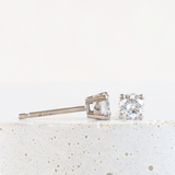 Ethical Jewellery & Engagement Rings Toronto - 3.5 mm Lab Diamond Studs - FTJCo Fine Jewellery & Goldsmiths