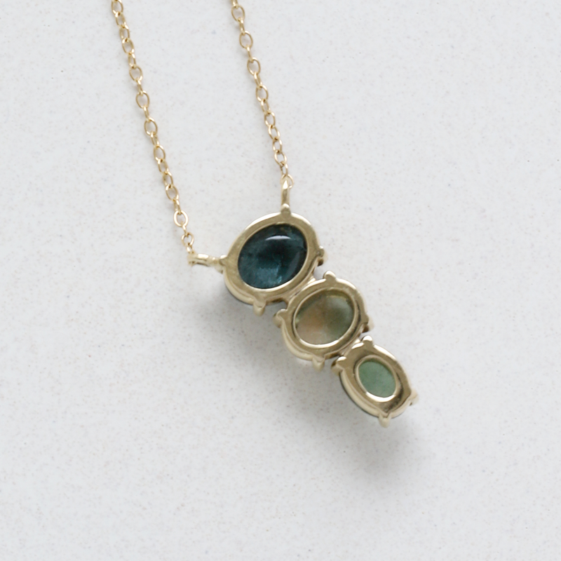 Gold gemstone pendants clearance
