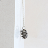 Ethical Jewellery & Engagement Rings Toronto - Small Alder Cone Pendant in Silver - FTJCo Fine Jewellery & Goldsmiths