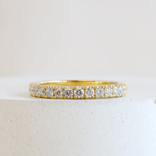 2.5 mm Diamond FTJCo Stacker in Yellow