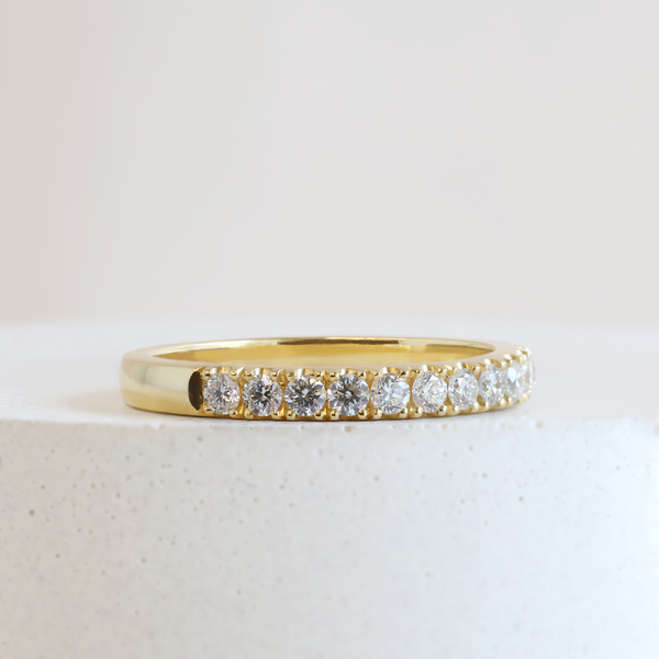 2.5 mm Diamond FTJCo Stacker in Yellow