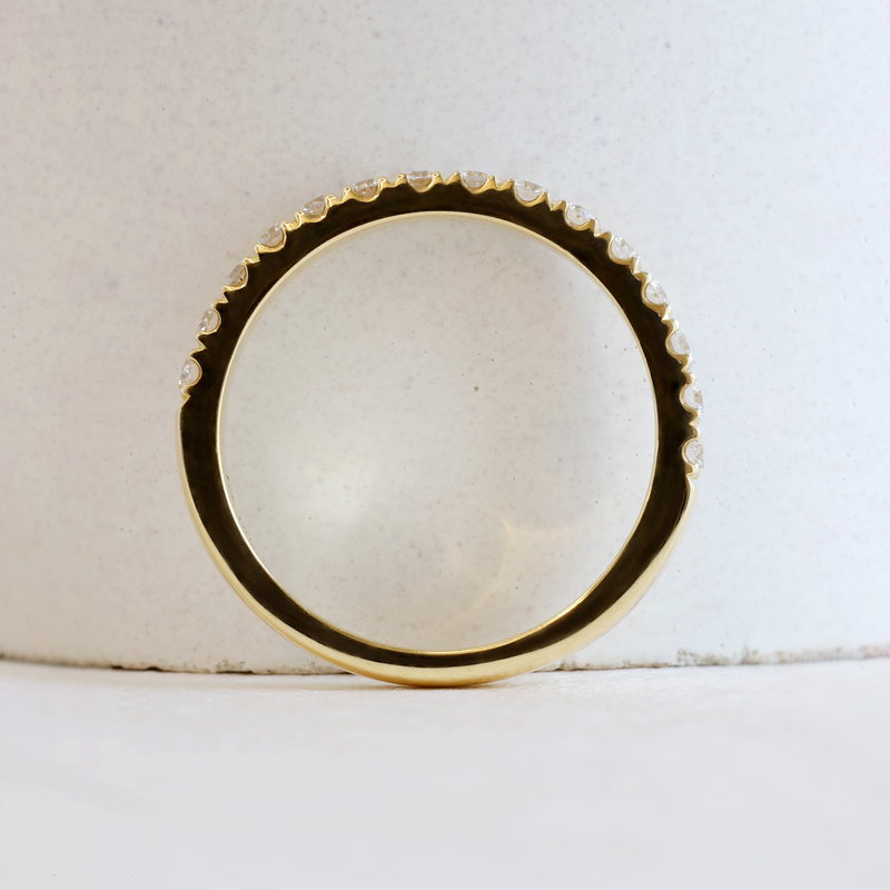 2.5 mm Diamond FTJCo Stacker in Yellow