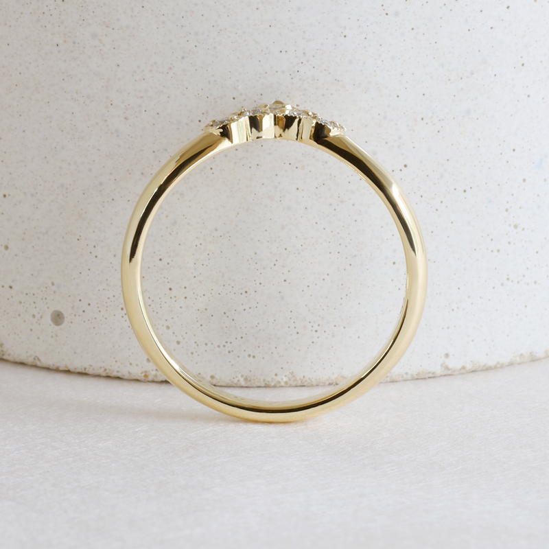 Frances Band in Yellow Gold