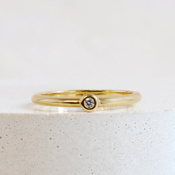 Sweetpea Ring in Yellow Gold