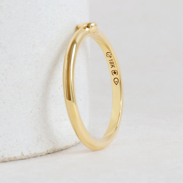 Sweetpea Ring in Yellow Gold