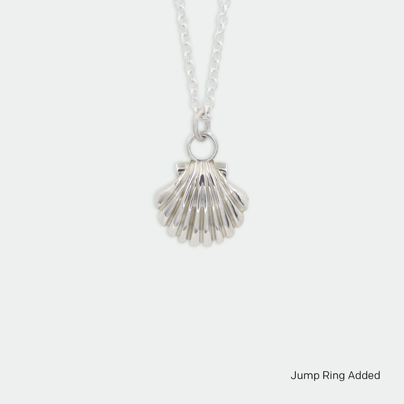 Ethical Jewellery & Engagement Rings Toronto - Shell Charm in Silver - FTJCo Fine Jewellery & Goldsmiths