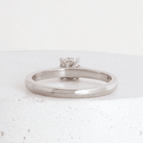 Ethical Jewellery & Engagement Rings Toronto - 0.35 ct Diamond More Than A Promise Ring in White - FTJCo Fine Jewellery & Goldsmiths