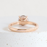 Ethical Jewellery & Engagement Rings Toronto - 1.03 ct Pink Nuance Pietra Brilliant Solitaire Rose Gold - FTJCo Fine Jewellery & Goldsmiths