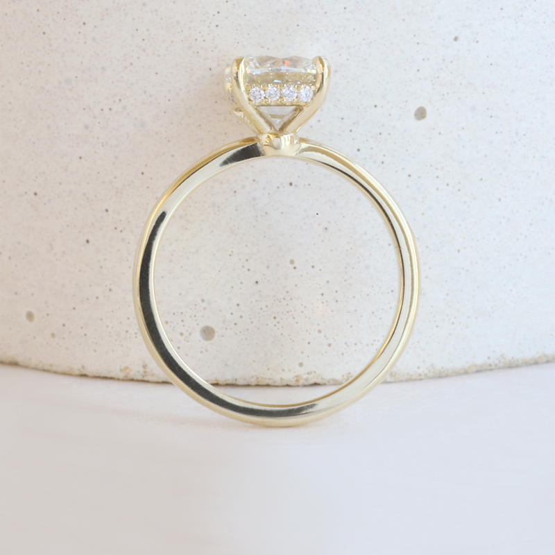 Ethical Jewellery & Engagement Rings Toronto - 1.52 ct Cushion Diamond Pietra Brilliant in Yellow - FTJCo Fine Jewellery & Goldsmiths