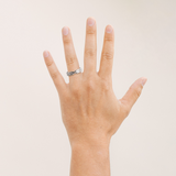 Ethical Jewellery & Engagement Rings Toronto - 5 mm Tempus Band in Palladium White Gold - FTJCo Fine Jewellery & Goldsmiths