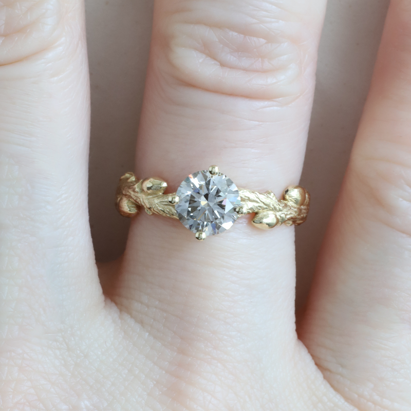 Pink and 2025 silver engagement rings