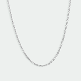 Ethical Jewellery & Engagement Rings Toronto - 14-16" Cable Chain in Silver - FTJCo Fine Jewellery & Goldsmiths