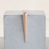 Ethical Jewellery & Engagement Rings Toronto - PARLIAMENT SPIKE PENDANT IN ROSE - FTJCo Fine Jewellery & Goldsmiths