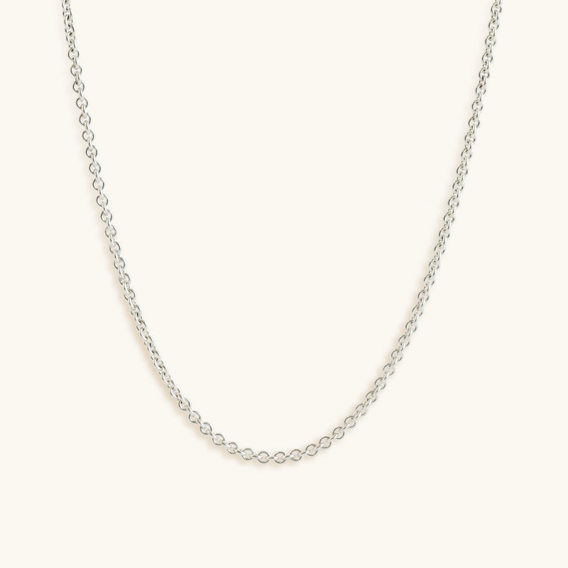 18-20" Cable Chain in Silver