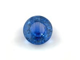 0.88 ct Wild Blueberry Round Mixed Cut Mined Sapphire