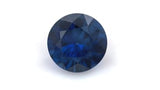 0.64 Deep Water Blue Round Brilliant Mined Sapphire