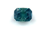 0.79 ct Deep Ocean Blue Octagonal Elongated Modified Brilliant AKARA Montana Sapphire