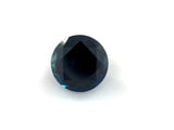 0.85 ct Midnight Blue Round Mixed Cut AKARA Australian Sapphire