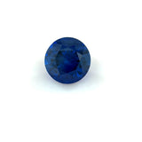 0.52 ct Deep Water Blue Round Brilliant AKARA Madagascar Sapphire