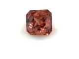1.42 ct Cherry Wood Square Radiant Brilliant AKARA Tanzania Zircon