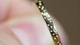 2.5mm Dimple Band in Yellow Gold