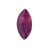 Ethical Jewellery & Engagement Rings Toronto - 0.25 ct Purple Red Marquise Madagascar Ruby - Fairtrade Jewellery Co.