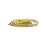 Ethical Jewellery & Engagement Rings Toronto - 0.34 ct Yellow Green Pear Rose-Cut Diamond - Fairtrade Jewellery Co.