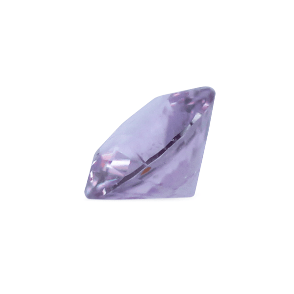 Ethical Jewellery & Engagement Rings Toronto - 0.50 ct Medium Intense Purple Round Akara Sapphire - Fairtrade Jewellery Co.