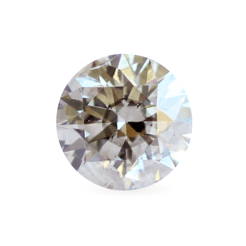 Ethical Jewellery & Engagement Rings Toronto - 0.51 ct Ash Grey Round Diamond - Fairtrade Jewellery Co.