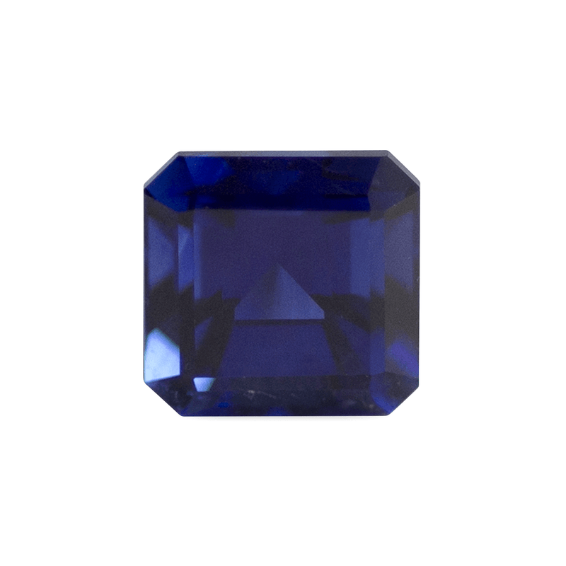 Saphir bleu : 0,85 ct, origine de Madagascar - France Saphir bleu : 0,85 ct, origine de Madagascar - France